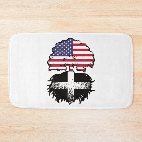 Item preview, Cornwall Cornish American USA Tree Roots Flag designed and sold by FlagX.