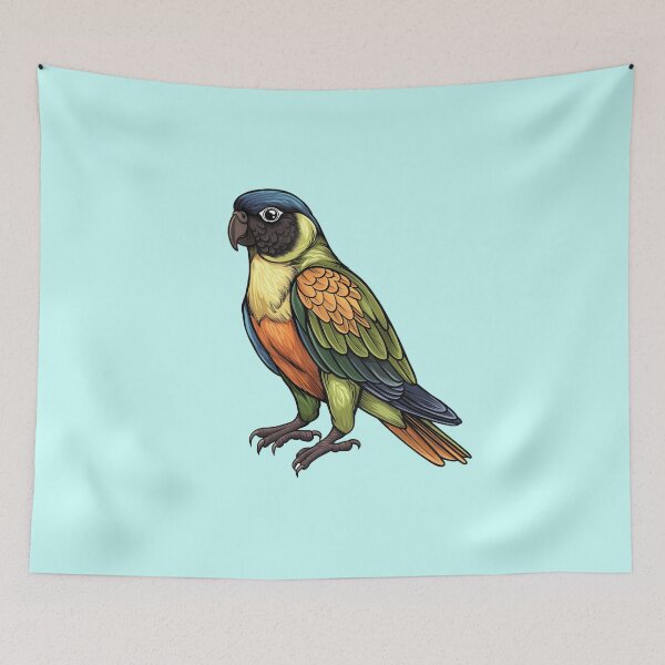 Item preview, Tropical Parrot with Vibrant Feathers designed and sold by Artcurrents.