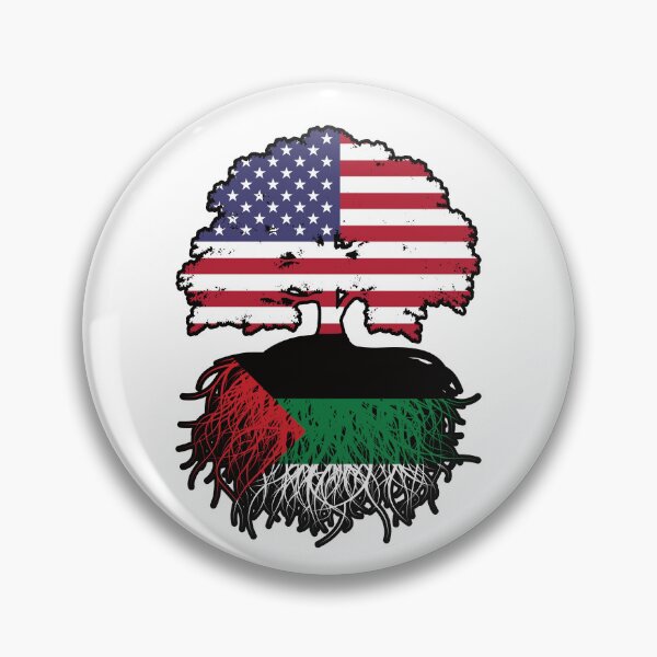 Item preview, Arabism Arab American USA Tree Roots Flag designed and sold by FlagX.