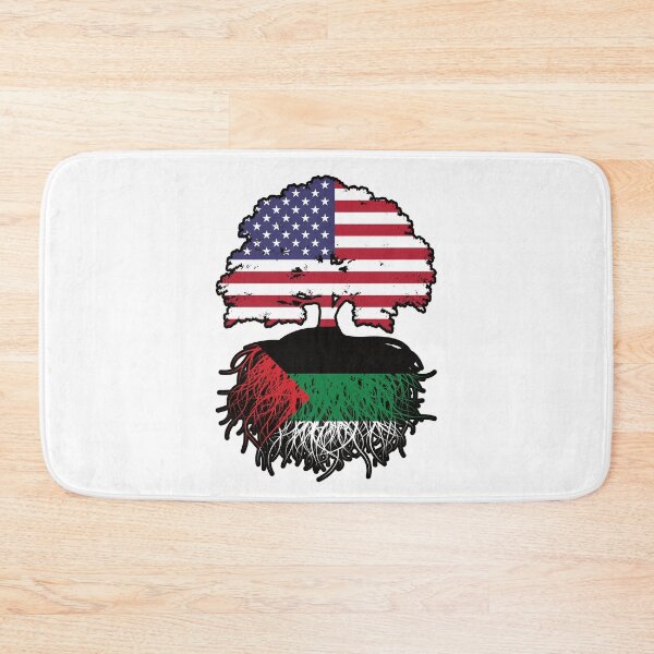 Item preview, Arabism Arab American USA Tree Roots Flag designed and sold by FlagX.
