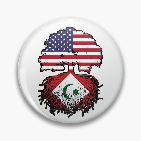 Item preview, Rif Republic Riffian American USA Tree Roots Flag designed and sold by FlagX.