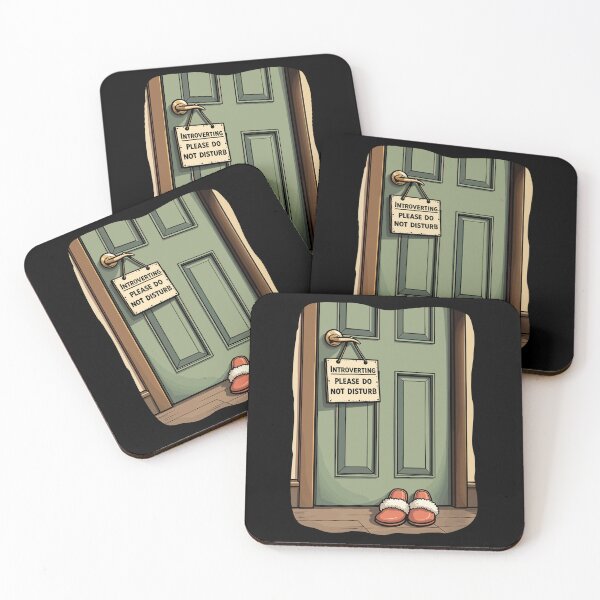 Item preview, Introverting - Please Do Not Disturb - Cozy and Relatable Design designed and sold by QuirkPrint.