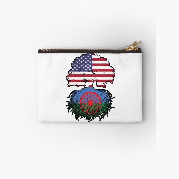Item preview, Romani Roma American USA Tree Roots Flag designed and sold by FlagX.