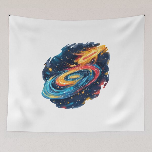 Item preview, Cosmic Swirl of Vibrant Galactic Wonders designed and sold by Artcurrents.