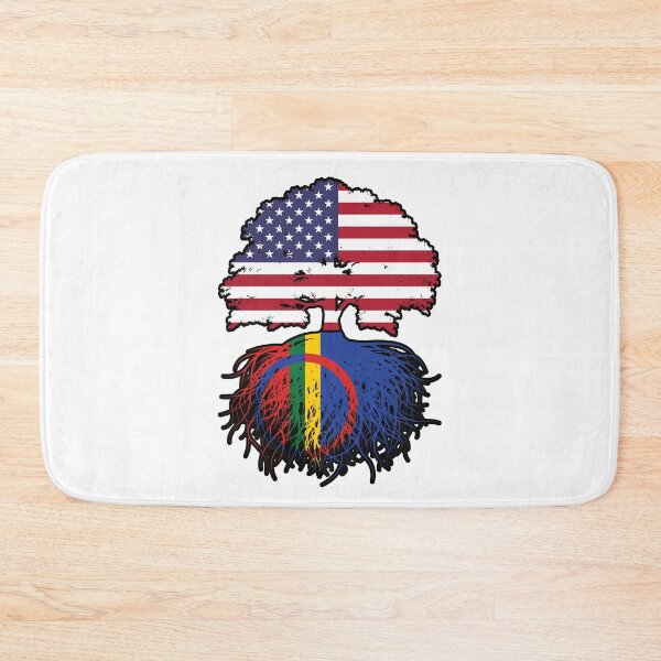 Item preview, Sami Saami American USA Tree Roots Flag designed and sold by FlagX.
