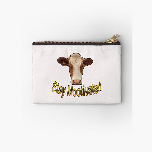 Item preview, Stay Mootivated Funny Cow designed and sold by GoofyShopp.