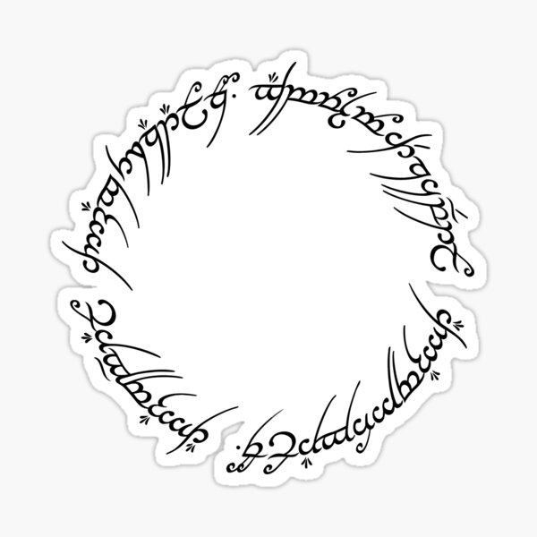 Item preview, LOTR Elvish Circle designed and sold by BurunaMD.