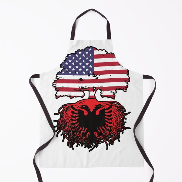 Item preview, Albania Albanian American USA United States America Tree Roots Flag designed and sold by FlagX.