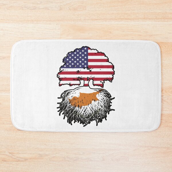 Item preview, Cyprus Cypriot American USA United States America Tree Roots Flag designed and sold by FlagX.