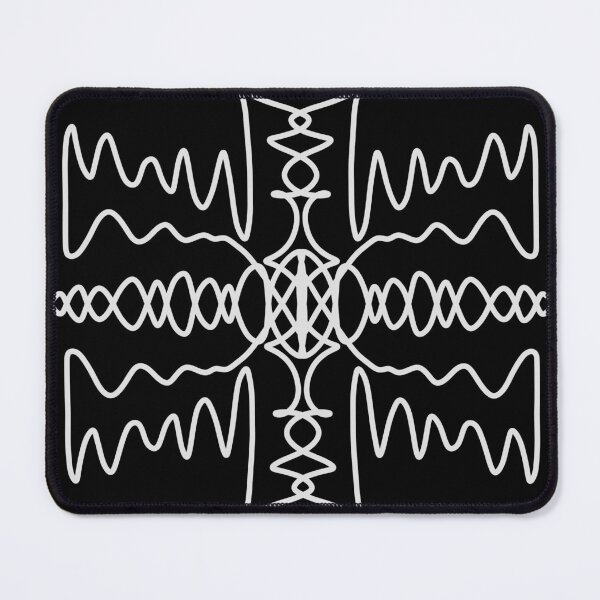 Item preview, Black and white abstract symmetrical design designed and sold by Stefrait-7.