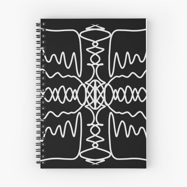 Aperçu de l'œuvre Motif abstrait symétrique en noir et blanc créée et vendue par Stefrait-7.