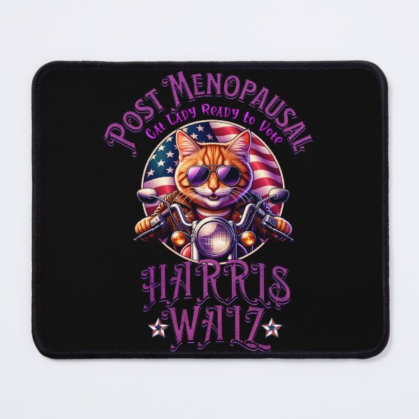 Item preview, Post-Menopausal Childless Cat Lady Ready to Vote KAMALA  designed and sold by Dominic-Design.
