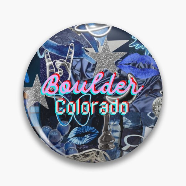 Item preview, Boulder Colorado COLLAGE designed and sold by dormsanddoodles.