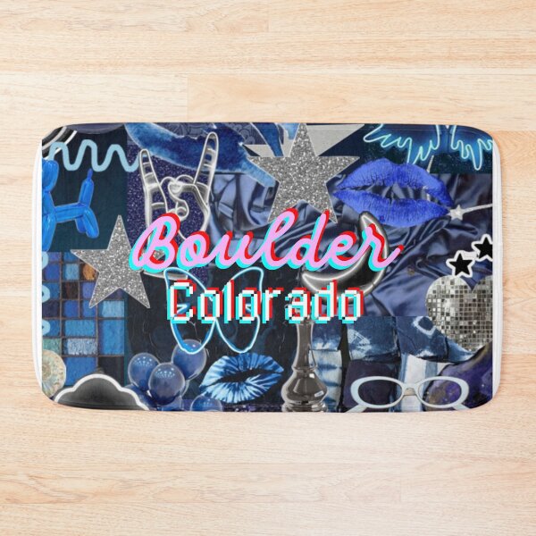 Item preview, Boulder Colorado COLLAGE designed and sold by dormsanddoodles.