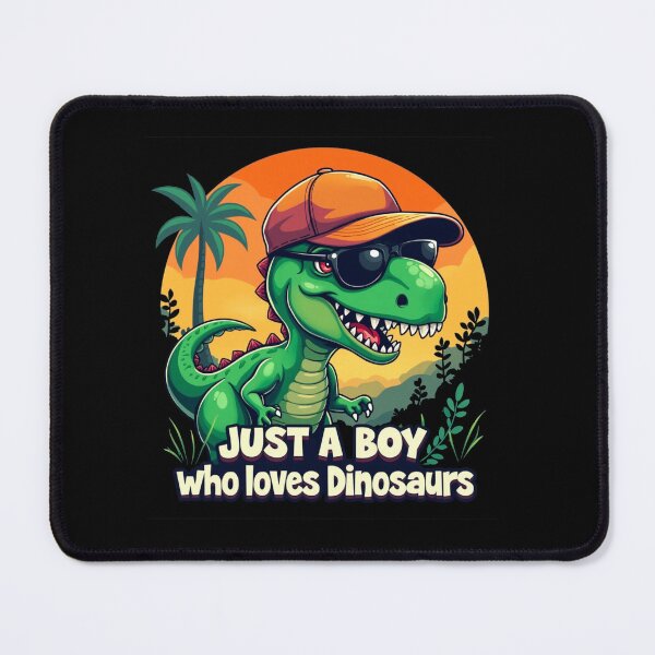 Item preview, Just a boy who loves dinosaurs, dinosaur lover designed and sold by mwebba2005.
