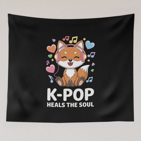 Item preview, Kpop Heals The Soul Fox Korean Pop designed and sold by silverhexagon.