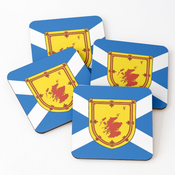 Item preview, Scottish Saltire Flag with Country Map Shield (bratach na h-Alba le sgiath mapa na dùthcha) designed and sold by JonathanR1994.