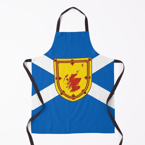 Item preview, Scottish Saltire Flag with Country Map Shield (bratach na h-Alba le sgiath mapa na dùthcha) designed and sold by JonathanR1994.