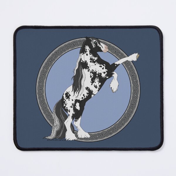 Item preview, Gypsy Vanner Horse with Celtic Knotwork designed and sold by DappledMoon.