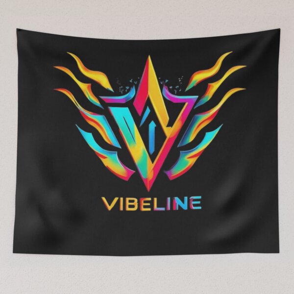 Item preview, VIBELINE Firestorm – Vibrant Abstract Design designed and sold by Sugar--Plum.