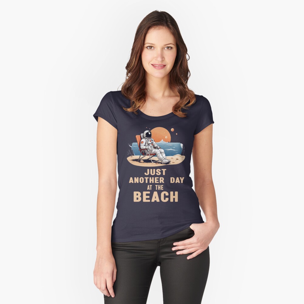 Item preview, Fitted Scoop T-Shirt designed and sold by 3Brew-Designs.