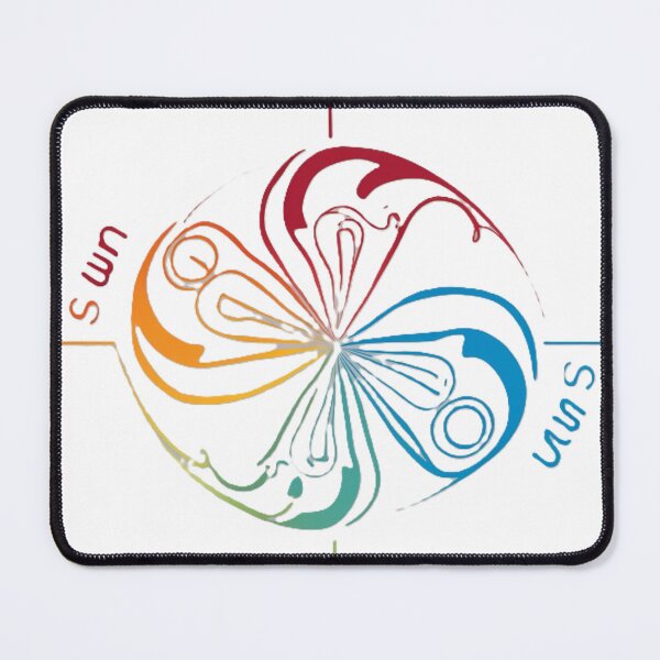 Item preview, Colorful Abstract Swirl Design designed and sold by merve02shop.