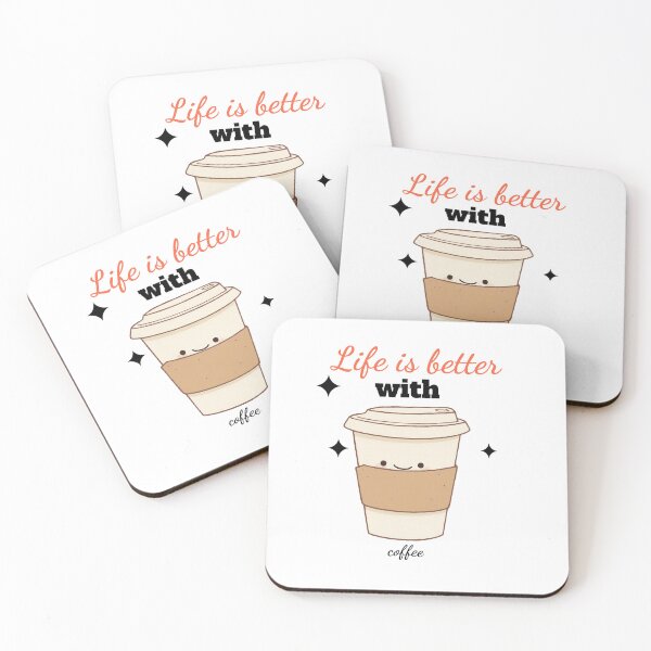Item preview, Life is better with coffee designed and sold by Charm-Designs.