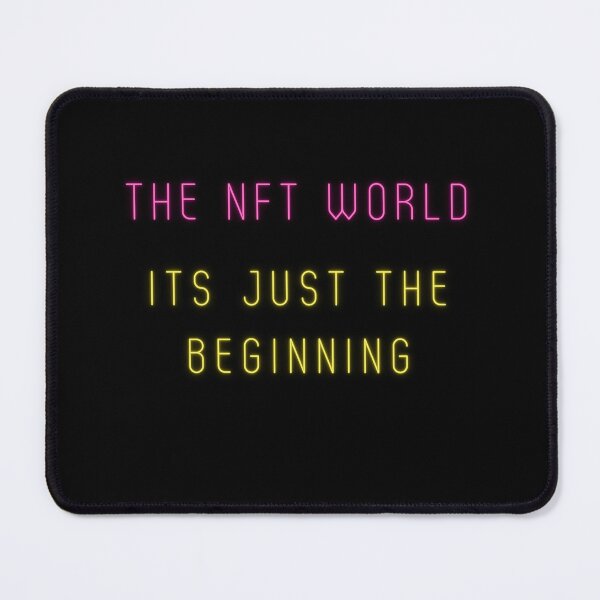 Item preview, The NFT World Its Just the Beginning designed and sold by MarieSusan.