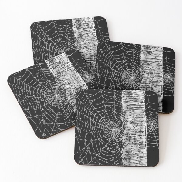 Item preview, Halloween Spider Webs, Haunting Little Eyes and Birch Tree designed and sold by CoolStuff1138.