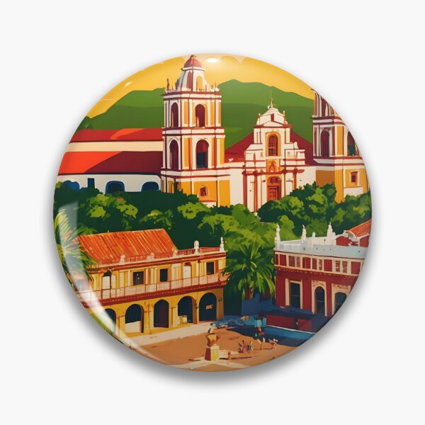 Item preview, Texcoco Estado de Mexico Vintage Travel Tourism  designed and sold by TravelersGems.