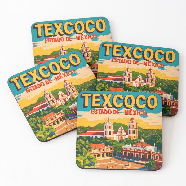 Item preview, Texcoco Estado de Mexico Vintage Travel Tourism  designed and sold by TravelersGems.