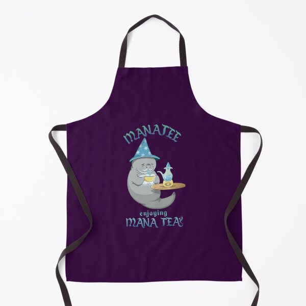 Item preview, Manatee enjoying Mana Tea designed and sold by chloetse.