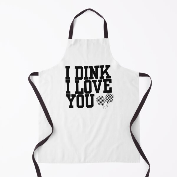 Item preview, Pickleball, Funny Pickle Ball, Mixed Doubles, Pickleball Paddles, Love, Dink, Black and White designed and sold by MerchSearchCO.
