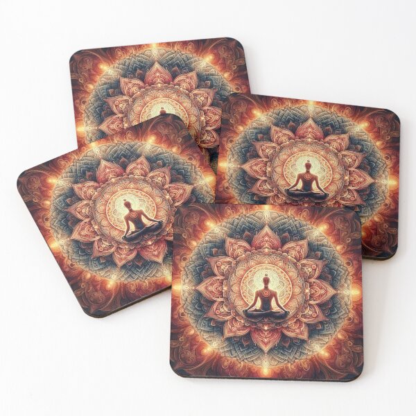 Item preview, Peaceful Warrior / Eternal Calm Chakra / Inner Peace Outer Glow designed and sold by Dubione2.