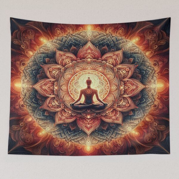 Item preview, Peaceful Warrior / Eternal Calm Chakra / Inner Peace Outer Glow designed and sold by Dubione2.