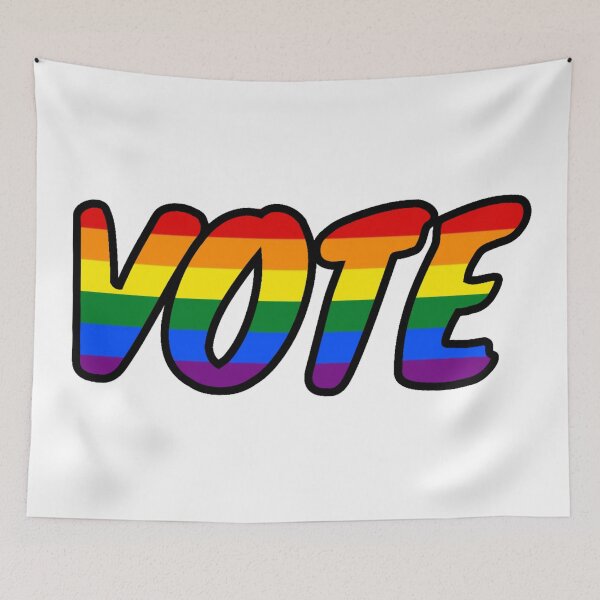 Item preview, THE QUEER VOTE designed and sold by Mini-Mystic.