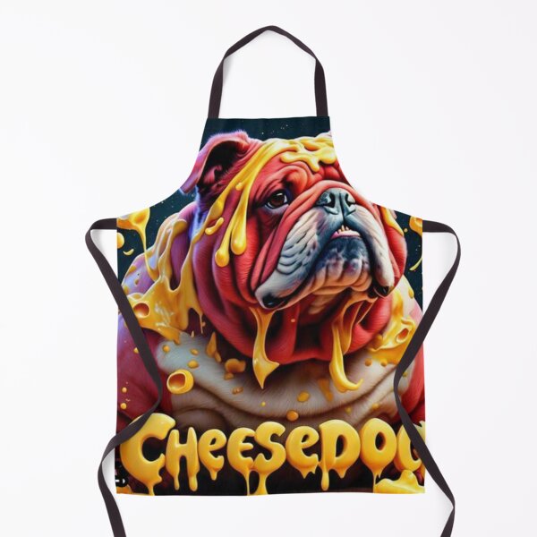 Item preview, The Unhappy Bulldog's Cheesy Dilemma designed and sold by Owl-o-the-wisp.