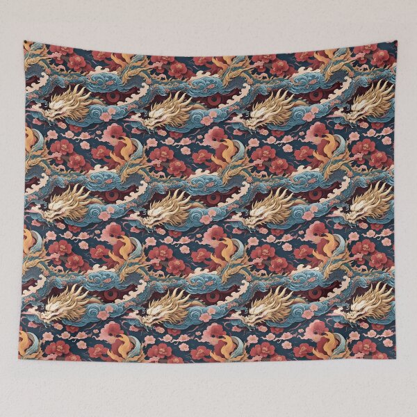 Item preview, Golden Dragon of the Clouds designed and sold by NarinJintana.