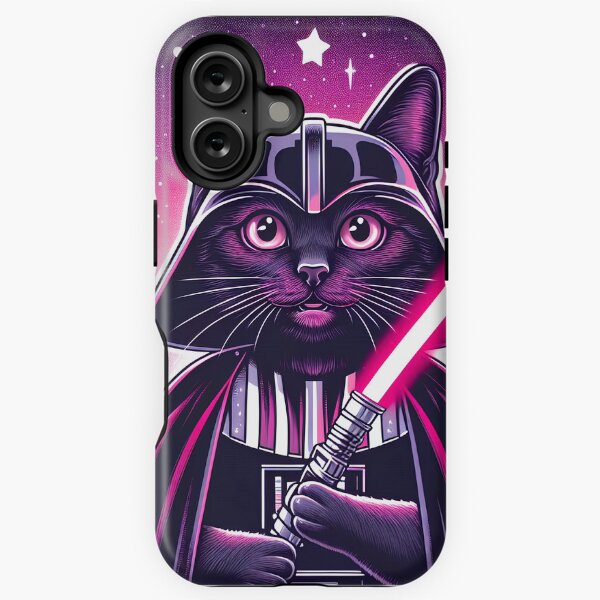 Vista previa del artículo con la obra «gatito darth», diseñado y vendido por chelley1138.