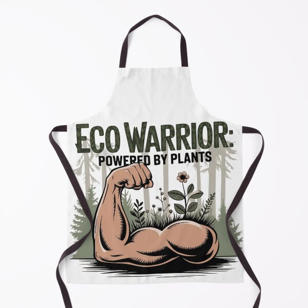Item preview, Eco Warrior: Powered By Plants designed and sold by Situstshirts.