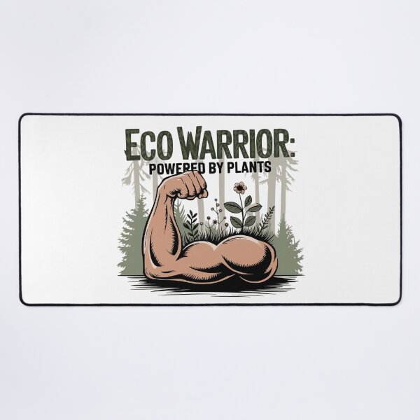 Item preview, Eco Warrior: Powered By Plants designed and sold by Situstshirts.