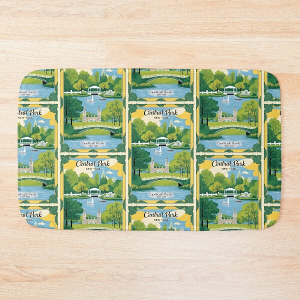 Item preview, Centrarl Park New York USA American Vintage Travel Tourism  designed and sold by TravelersGems.