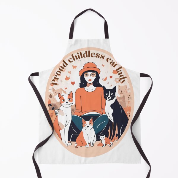 Item preview, Proud childless cat lady in autumn designed and sold by NebulaLabs.