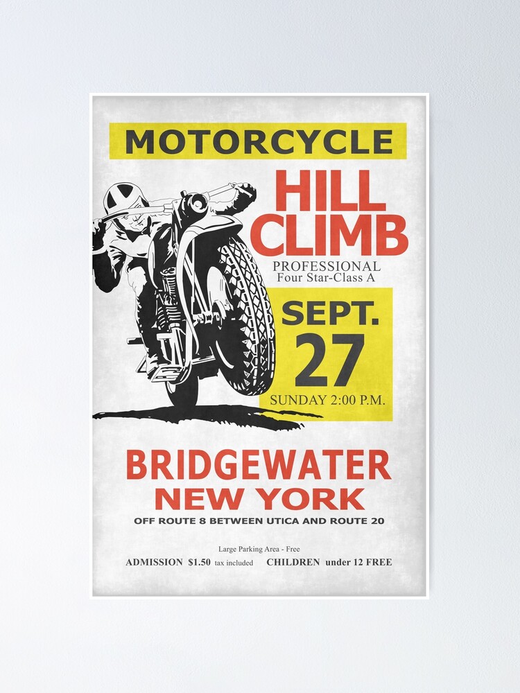 Classic Motorcycle Hill Climb