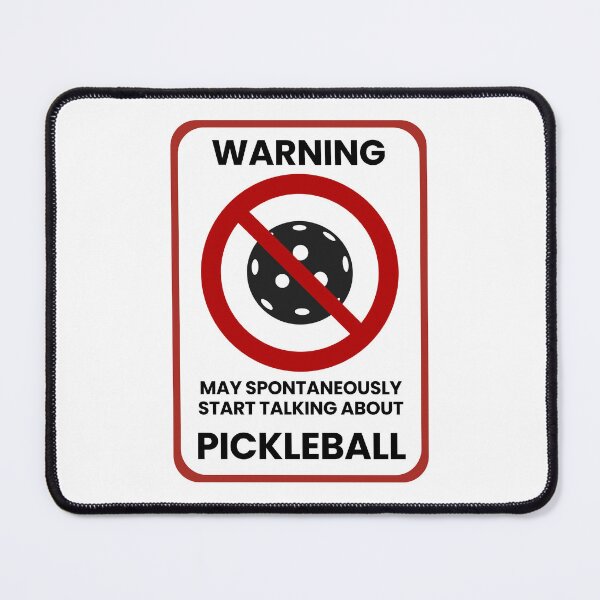 Item preview, Pickleball Funny, Warning Pickle Ball, Dink, Pickleball Paddle designed and sold by MerchSearchCO.