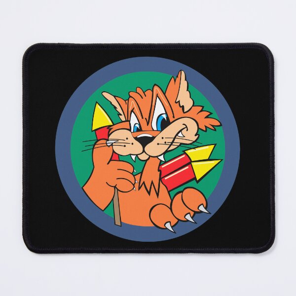 Item preview, USN VC-13 Rocketcat Patch designed and sold by pzd501.