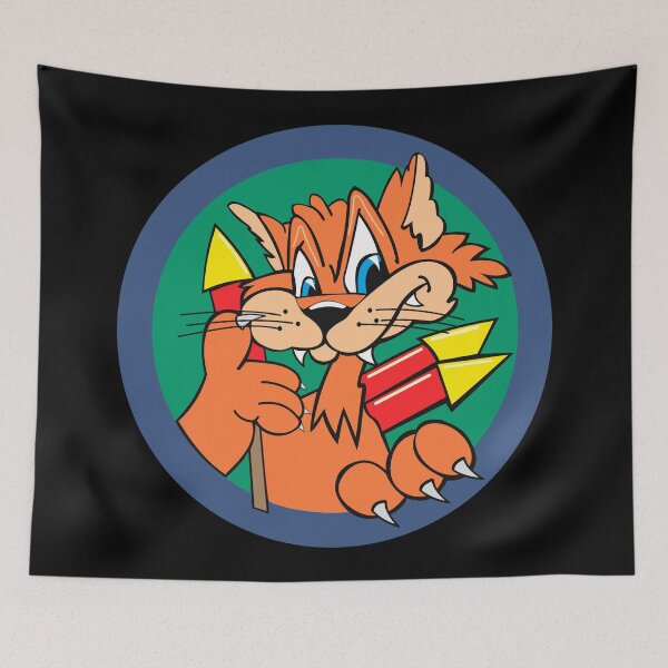 Item preview, USN VC-13 Rocketcat Patch  designed and sold by pzd501.