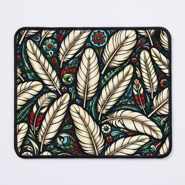 Item preview, Bird Feather Pattern designed and sold by Travelcases.