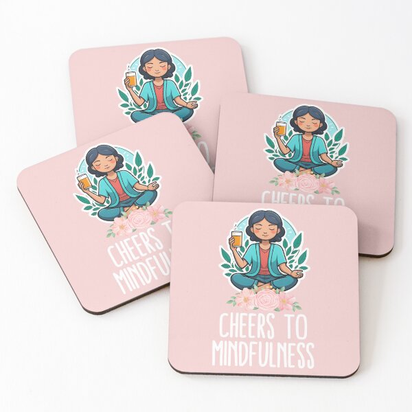 Item preview, Cheers To Mindfulness designed and sold by Gilyglo.
