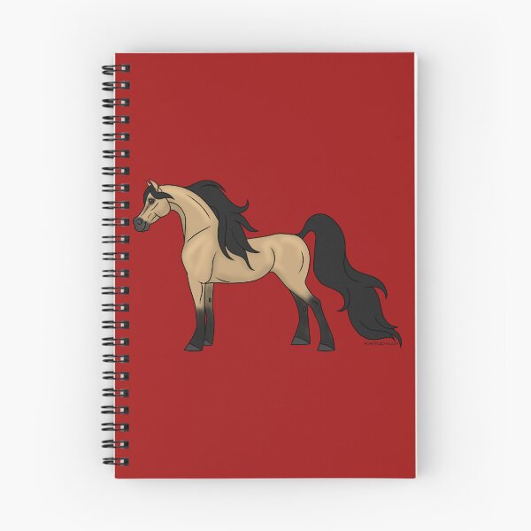 Item preview, Cute, Buckskin Arabian Cartoon Horse designed and sold by DappledMoon.